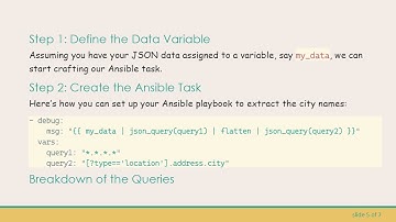 Extracting city Values from JSON Mysteriously with Ansible