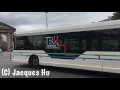 Tbm  bordeaux heuliezbus gx 327 eev n1004  ligne 20  heuliezbus gx 127 n1198  lianes 11