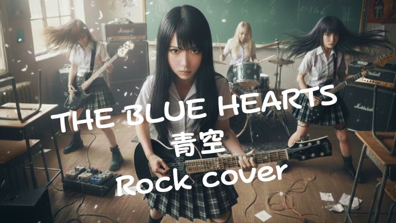 THE BLUE HEARTS/青空/Rock cover