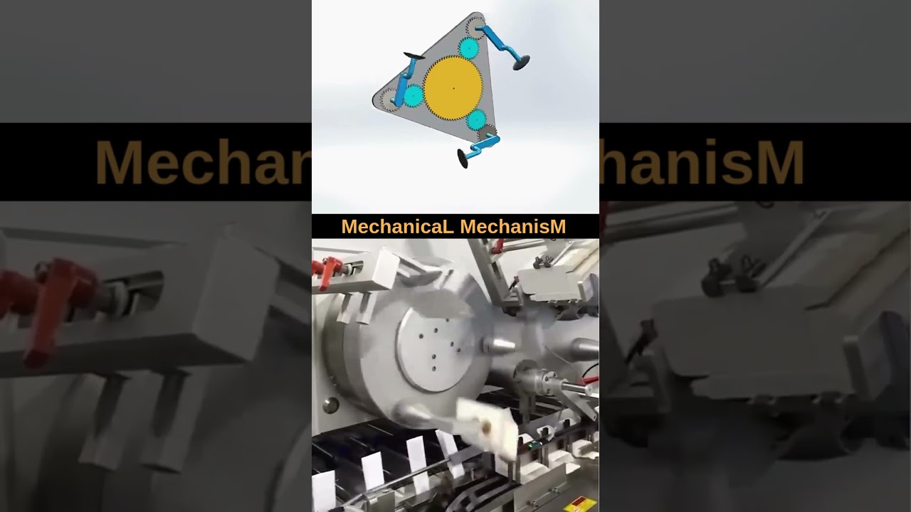 Pick & Place Mechanism – The Future of Work! 🤖⚙️