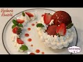 Recette de Vacherin Revisité à la Fraise
