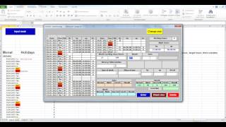 Simple time tracking application suitable for temporary workers  Excel VBA programming