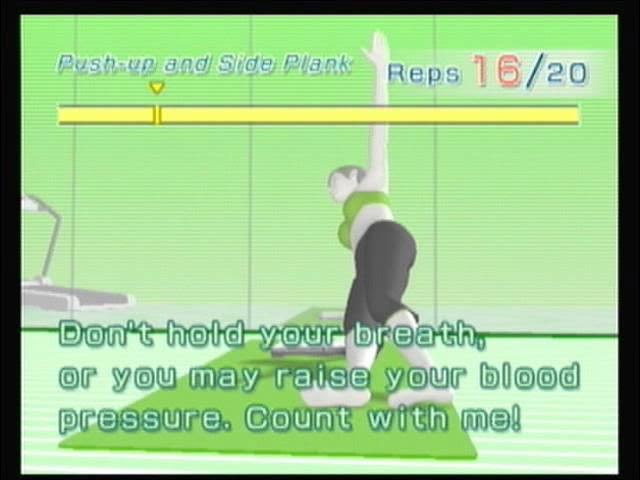Wii Fit Plus Strength Training Part 1