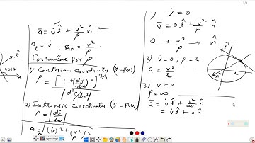 7_4 | Tangential & Normal Components of Velocity & Acceleration | Kinematics | Mechanics (Q K Ghori)