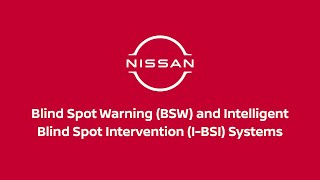 2026 Nissan Kicks - Blind Spot Warning (BSW) and Intelligent Blind Spot Intervention (I-BSI) Systems