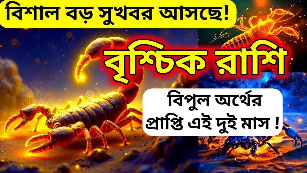 বৃশ্চিক রাশির জীবনে দুর্দান্ত 2 মাস! 4ঠা মার্চ থেকে ব্যাপক অর্থ সম্পদ প্রাপ্তি হঠাৎ যোগ 