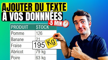 Astuce Excel : ajoutez du TEXTE à vos DONNÉES en 1 clic avec les Formats personnalisés