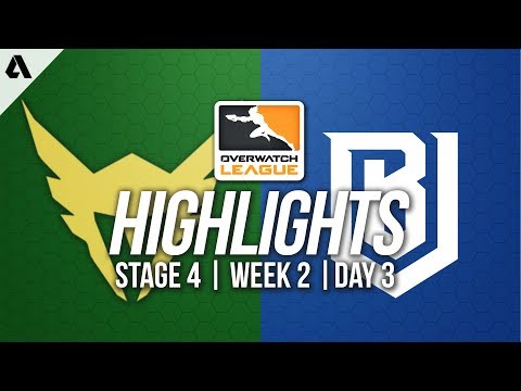 Los Angeles Valiant vs Boston Uprising | Overwatch League Highlights OWL Stage 4 Week 2 Day 3