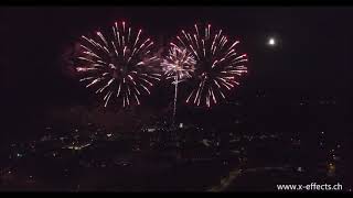 Feuerwerk Bundesfeier Bazenheid 2020, X EFFECTS Bichwil