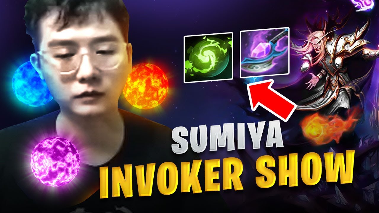 Sumiya R 11 minutes of Sumiya outplaying Enemies with Invoker - Sumiya Invoker ...