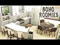 Boho Roommates || The Sims 4 Apartment Renovation: Speed Build