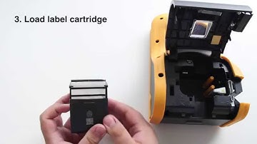 How to Load a Cartridge into the DYMO XTL 500
