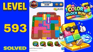 Color Block Run – Level 593 | Walkthrough