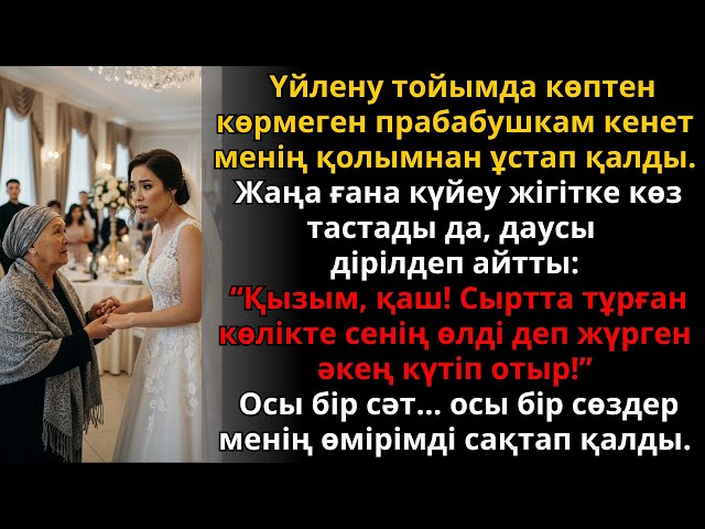 Ануста үйлену көйлегінде