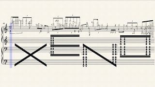 [二台ピアノ] X.E.N.O/sasakure.UK [観賞用楽譜] ※演出あり※