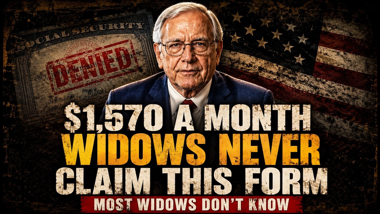 Widows and Wives — The Social Security Form Most Never File and the $1,570 a Month It's Costing Them