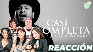 Julión Álvarez y su Norteño Banda - Casi Completa (Video Lyric) | 🇦🇷 Reacción