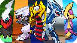 Pokemon Platinum  All Legendary Pokémon Battles (1080p60)
