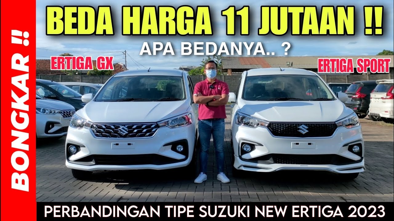 Bongkar Perbedaan Suzuki Ertiga Tipe GX VS Tipe Sport Hybrid 2023 bongkar-perbedaan-suzuki-ertiga-tipe-gx-vs-tipe-sport-hybrid-2023