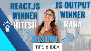 🔥 JS Output Rapid (10) + Resume Review LIVE | React MCQ + Complete Frontend Prep (2025)