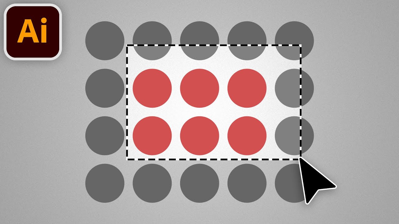 Select Objects Completely Inside Marquee (SOLVED!) | Adobe Illustrator