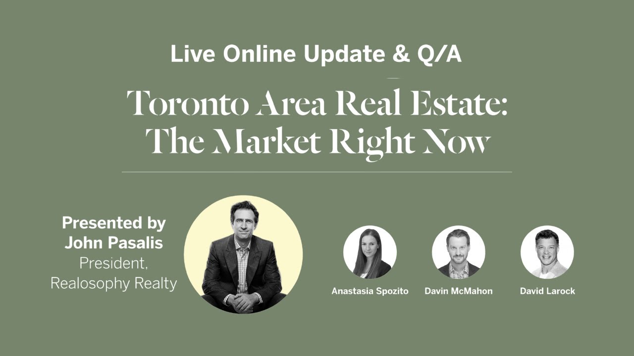 August Toronto Area Real Estate Live Update & Q/A - Thurs August 14th 2025 12PM ET