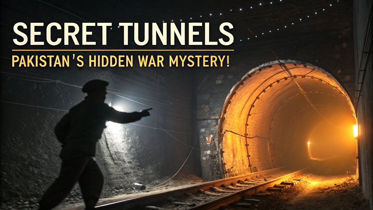 Pakistan’s Hidden Tunnel Network – Built for a War That Never