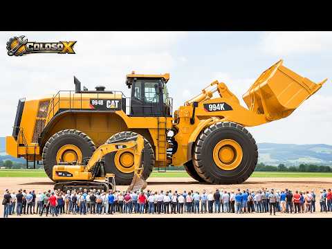100 increíbles máquinas pesadas del mundo | Maquinaria industrial que no creerás que existe #7