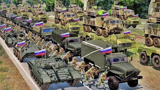Just Happened Tonight! World Shocked, Horrible Massacre Russian Convoy Troops Escape, Ukraine Wins a