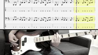Somebody That I Used to Know - Three Days Grace (Bass Cover with tabs)