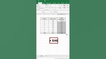 Excel Shortcut: Convert Numbers to Percentages Instantly! #shorts #excel #shortvideo #viralshort