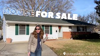 3 Bedroom, 2 Bathroom Home For Sale in Alexandria, VA: HOUSE TOUR! | December 17, 2021