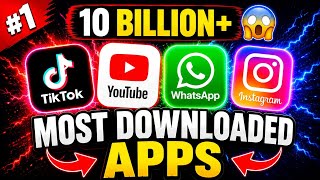 TOP 50 MOST DOWNLOADED APPS IN THE WORLD 2026 📱🔥