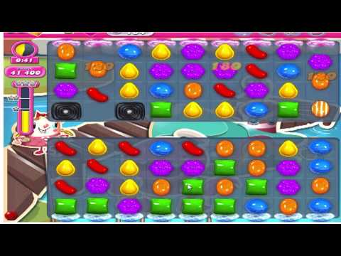 Candy Crush Saga Level 134 - No Boosters (with commentary)