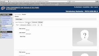 problems with blackboard