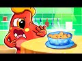No No Song 🥣💪 Best Nursery Rhymes and Kids Songs by Fluffy Friends