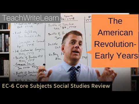 Texes EC-6 Core Subjects Social Studies: U.S. History, Part 14