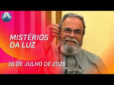 Terço de Aparecida com Pe. Antonio Maria - 16 de juLho 2026 [Mistérios da Luz]