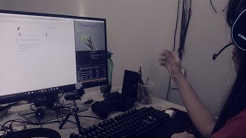 Open CV  Finger Detection with Chrome T-Rex Game