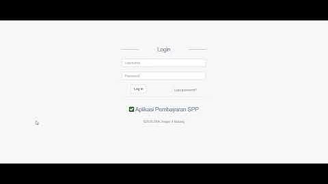 [DEMO] Aplikasi Pembayaran SPP (Development Mode)