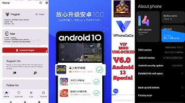 Android 13 Update VphoneGaGa V6.0 VIP - New MODDED Magisk Installed  Special