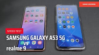 SAMSUNG Galaxy A53 5G vs realme 9 SPEED TEST Exynos 1280 vs Snapdragon 680