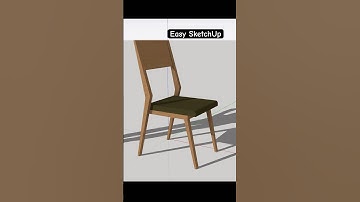 Easy SketchUp modelling #shorts #sketchup #ipad #ipaddrawing  #sketchuptutorial