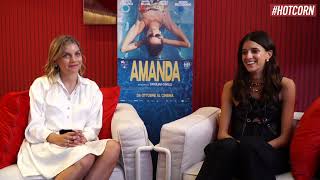 AMANDA | Intervista a Benedetta Porcaroli e Galatéa Bellugi | HOT CORN