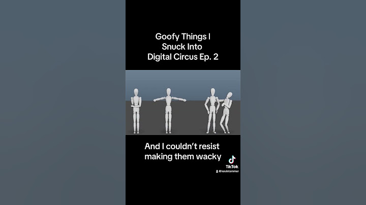 Goofy Things I Snuck Into Digital Circus Ep. 2 #digitalcircus