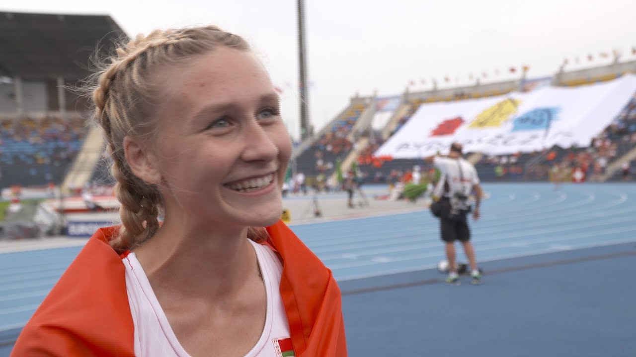 IAAF WU20 Championships Bydgoszcz 100m Women Hurdles Gold Elvira HERMAN ...