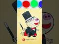 Peppa Pig Pedro Pony Magic Tricks🐷#trending #cartoon #peppapig #forkids #shortfeed #magicpaintingtv
