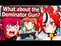 IRyS and Kiara asked Bae about her Unopened Dominator Gun...
