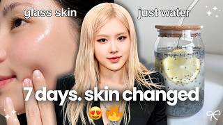 I Copied Rosé's Skincare Routine for 7 Days… My Skin Changed