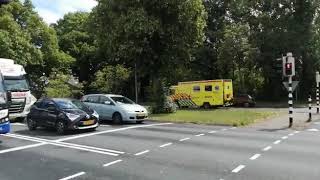 Ambulance met spoed naar het ziekenhuis in Venlo